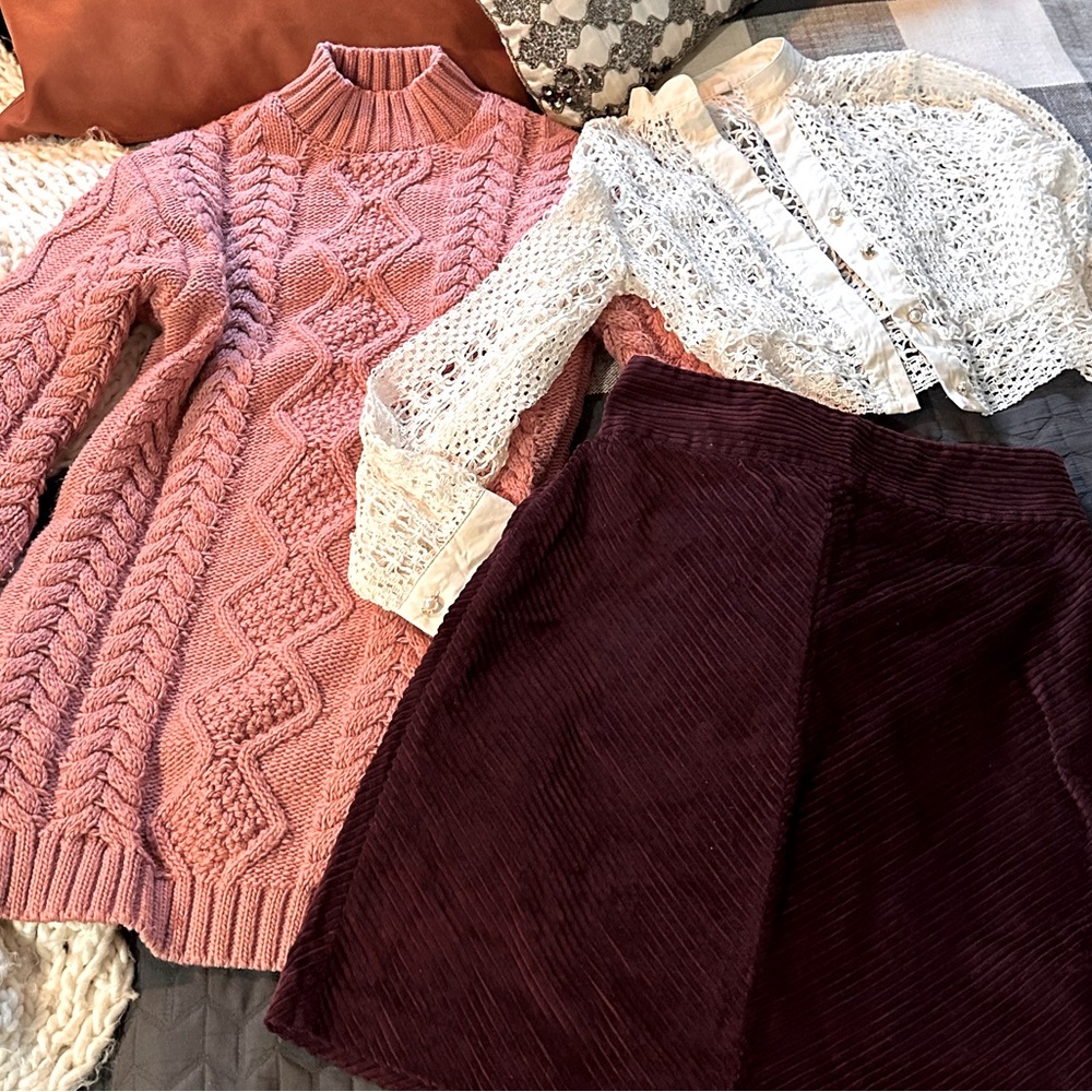 3 pieces bundle!